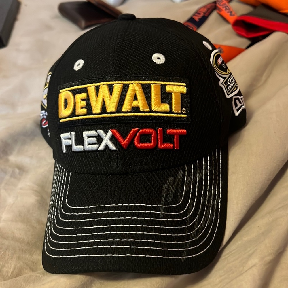 Matt Kenseth autographed Dewalt NASCAR hat